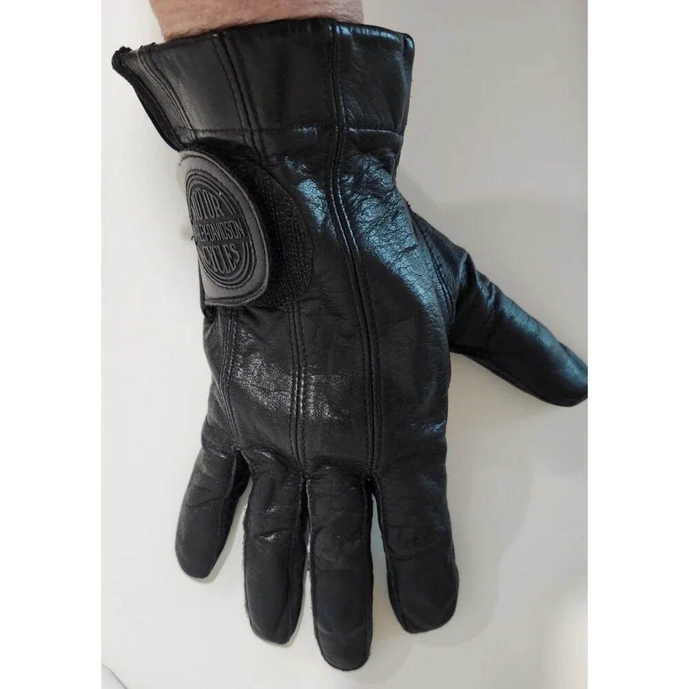 Harley Davidson Women’s Genuine leather gloves Padded Palm Size Small Like New